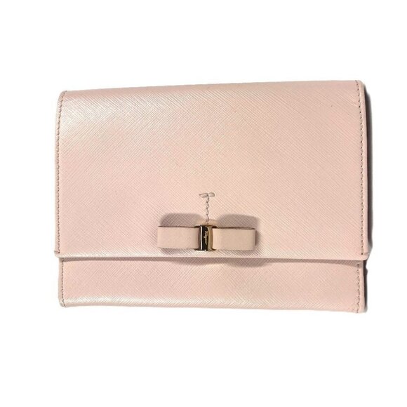 Salvatore Ferragamo Handbags - Salvatore Ferragamo With strap Vara Ribbon Pouch Flap Clutch bag Leather pink